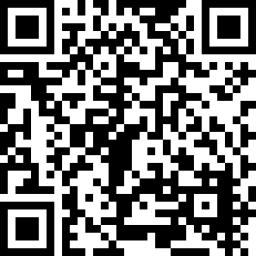 A black-and-white QR code consisting of a grid of square pixels arranged in a complex pattern, used for storing and sharing digital information that can be scanned by mobile devices.